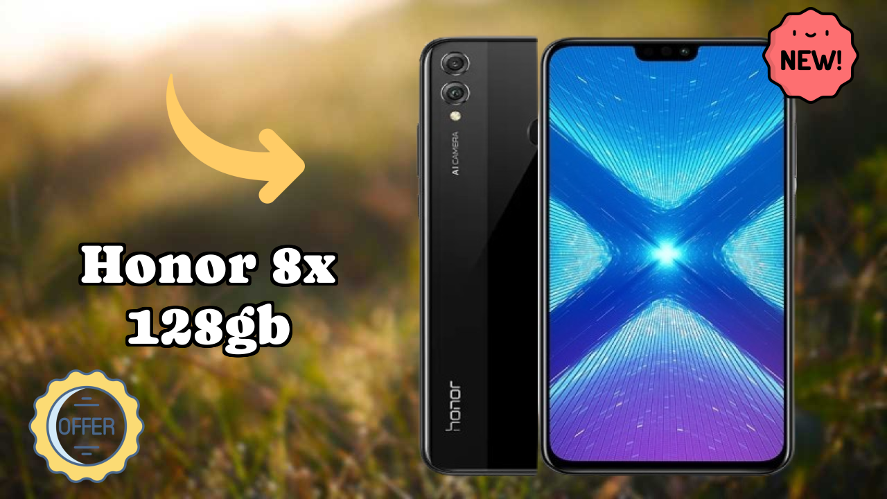 Honor 8X 128GB Display Analysis: 6.5 Inches (16.51 Cm) Screen