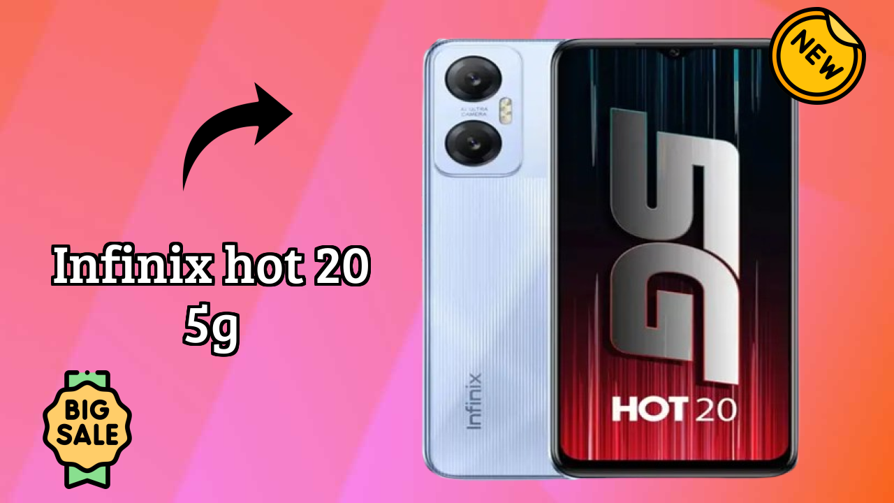 Infinix Hot 20 5G Display Technology: IPS LCD Quality