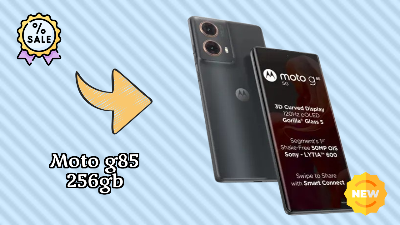 Moto G85 256GB Price Drop: Now at ₹19,699 Only