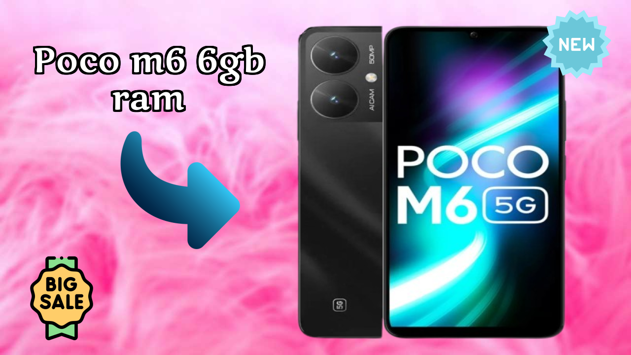 POCO M6 6GB RAM Review: 6 GB RAM Gaming Tested