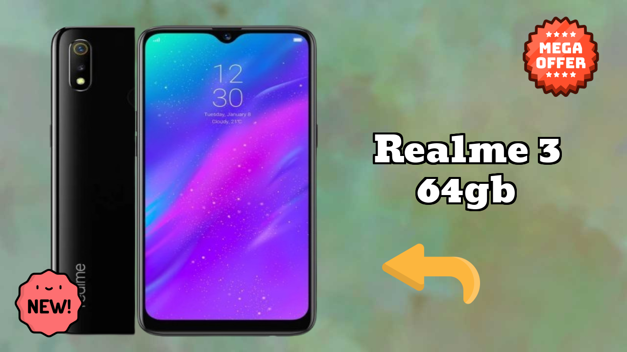 Realme 3 64GB Display Quality: IPS LCD Explained