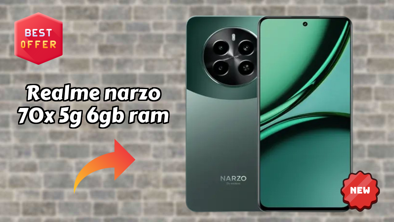 Realme Narzo 70x 5G 6GB RAM Gaming Benchmarks: MediaTek Dimensity 6100 Plus Tested