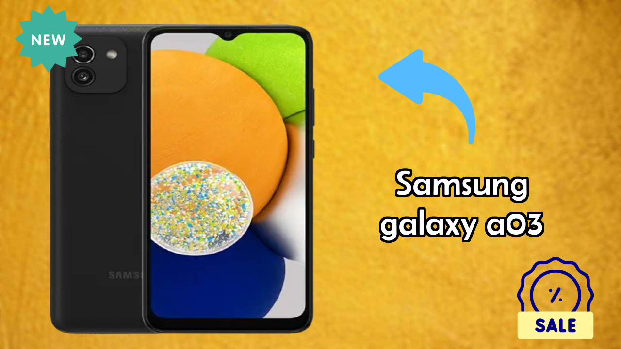 Samsung Galaxy A03 Display Size: 6.5 Inches (16.51 Cm) Screen Test